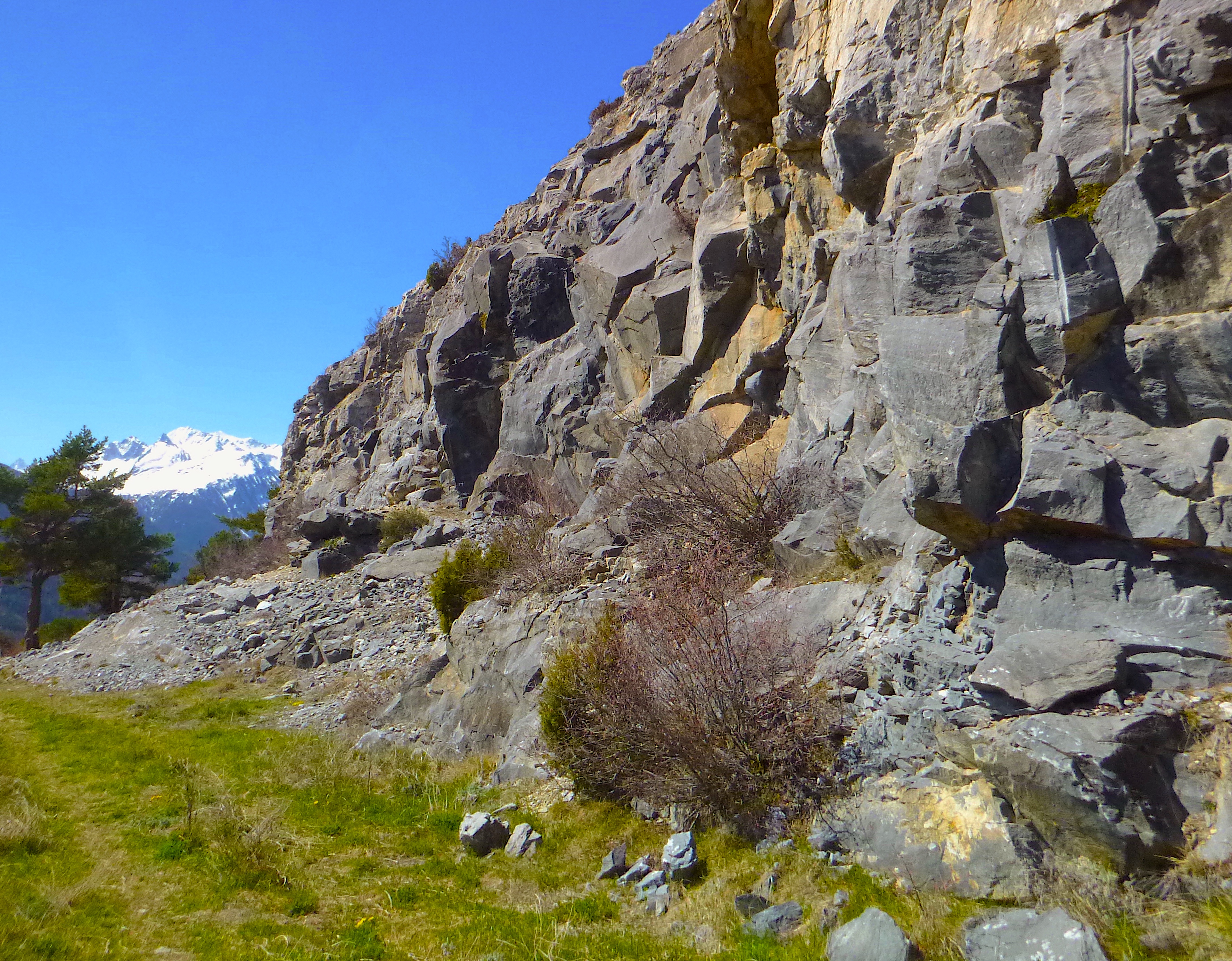 Carrière de pierres