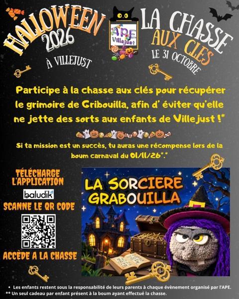 Halloween u2013 La chasse aux clu00e9s_Villejust
