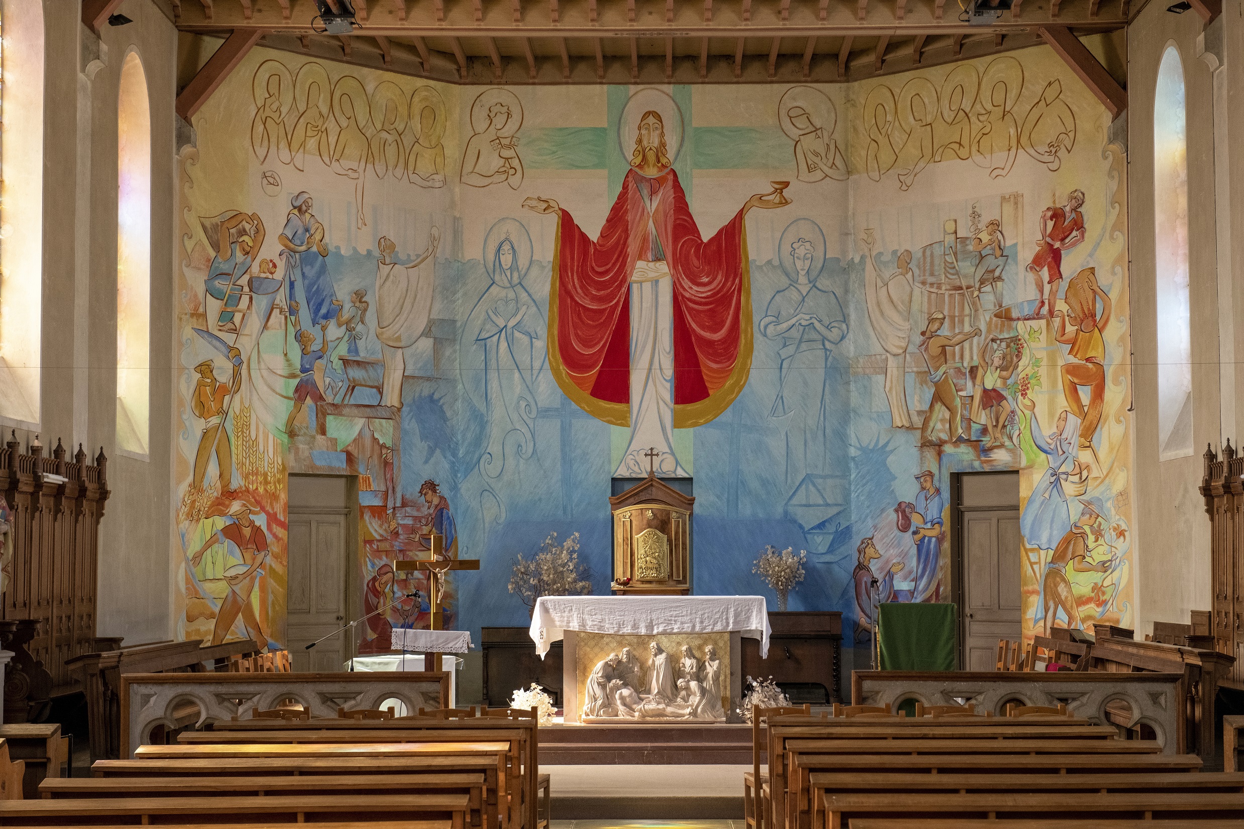 Conférence La restauration des peintures de l’église Saint-Blaise