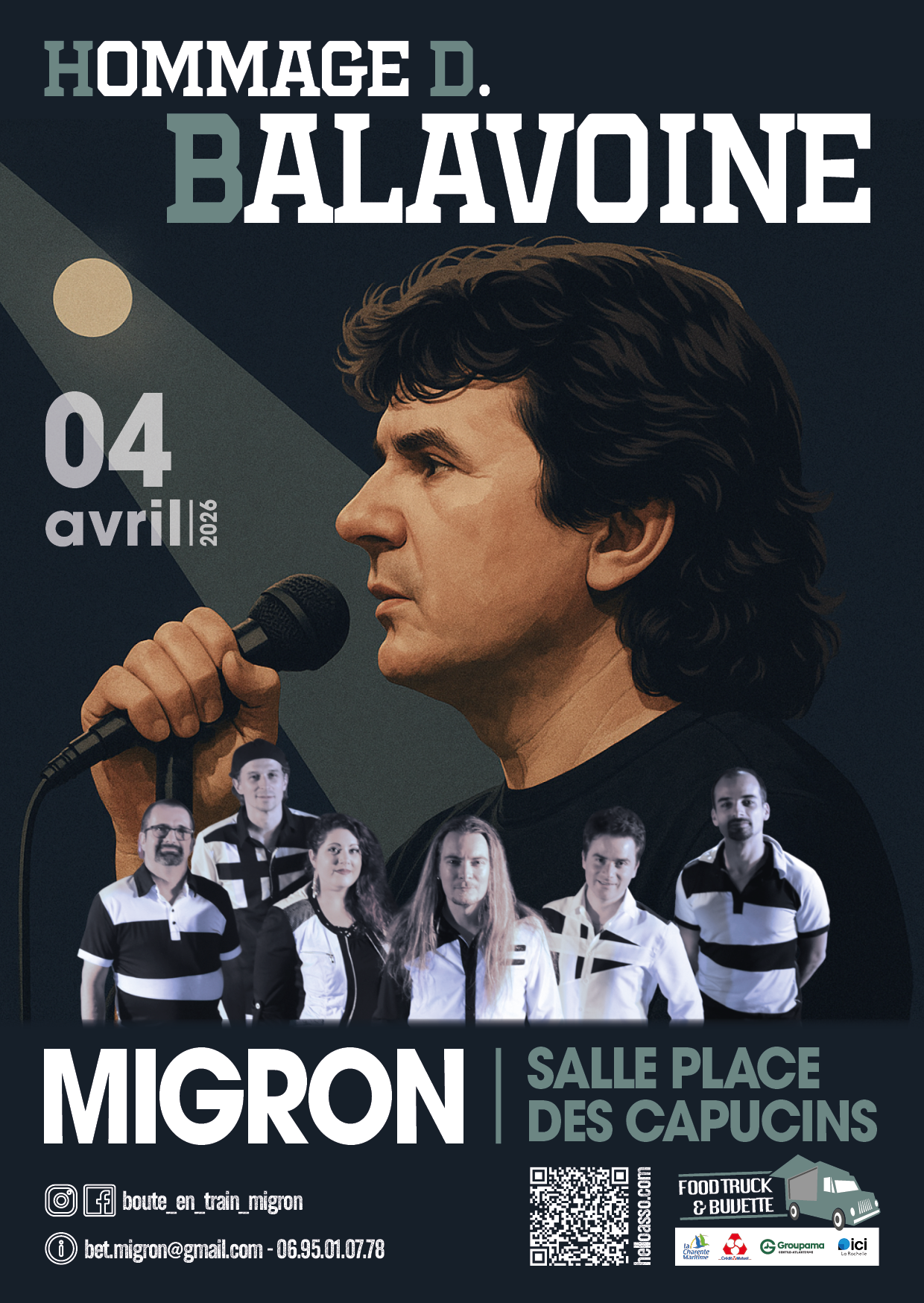 Concert Hommage à Daniel Balavoine