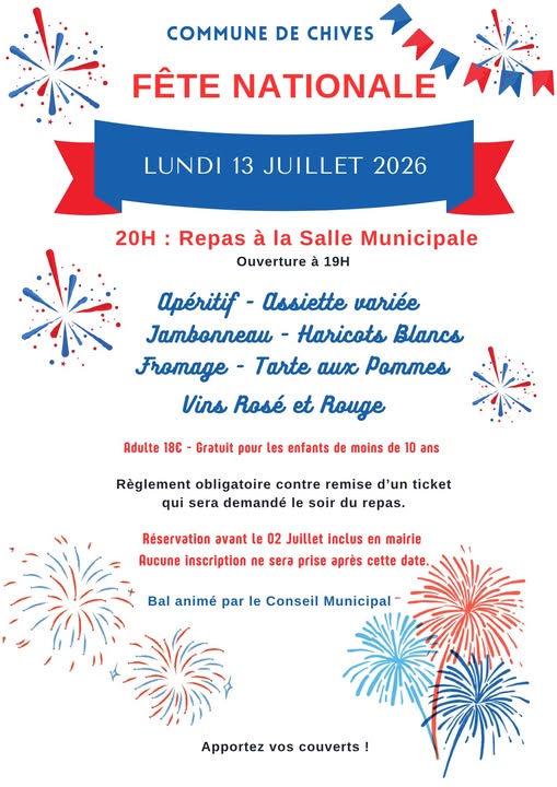 Fête Nationale - Chives