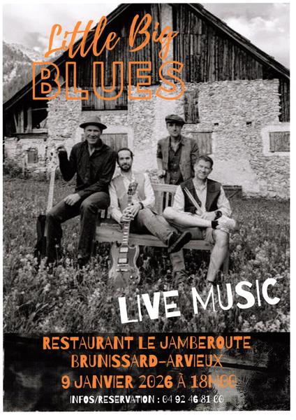 Concert au Jamberoute_Arvieux - © little big blues