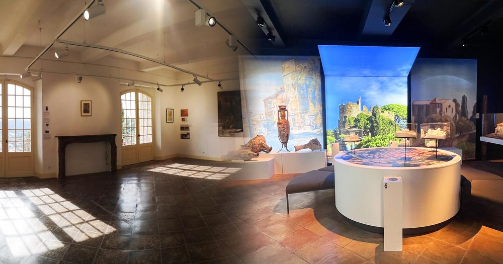 L'architecture du musée avant/après_Bormes-les-Mimosas