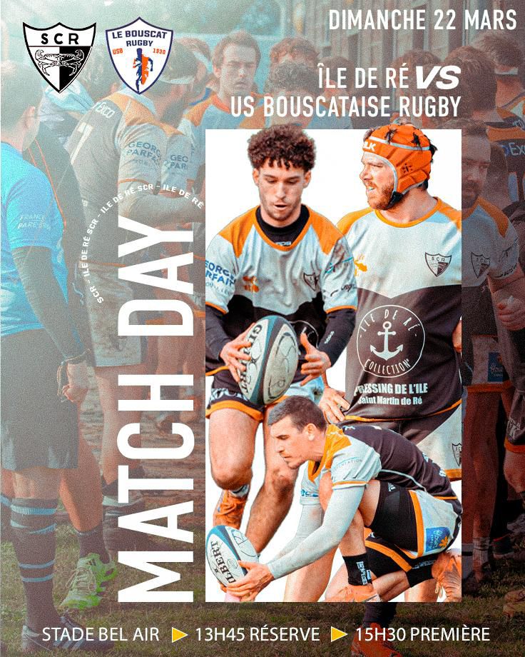 Match de rugby - SCR Ile de Ré