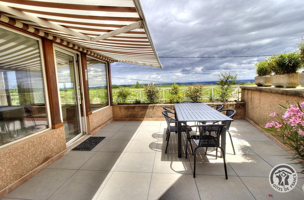 Gîte - 5 personnes avec terrasse