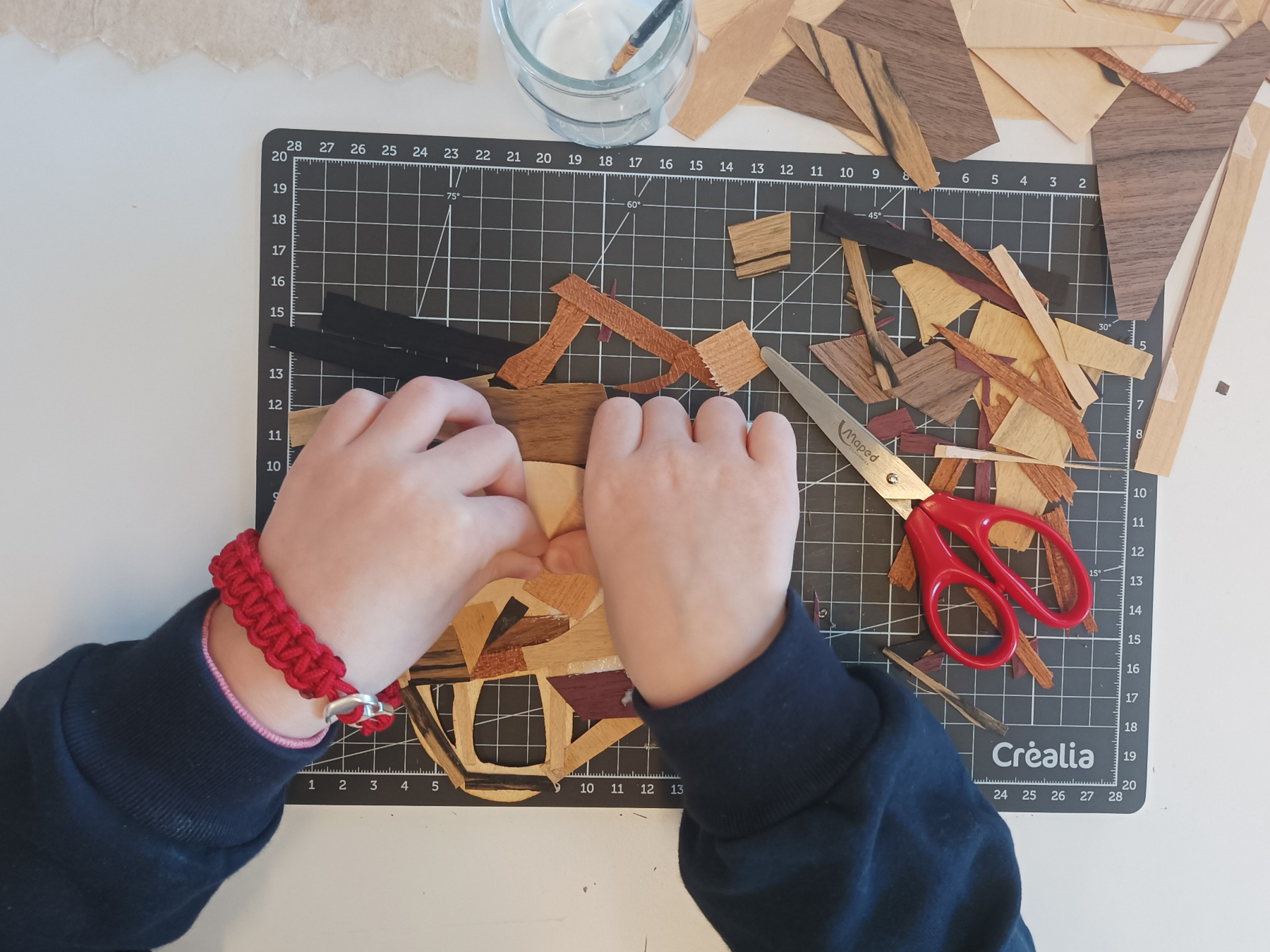 Atelier enfant  découverte de la marqueterie