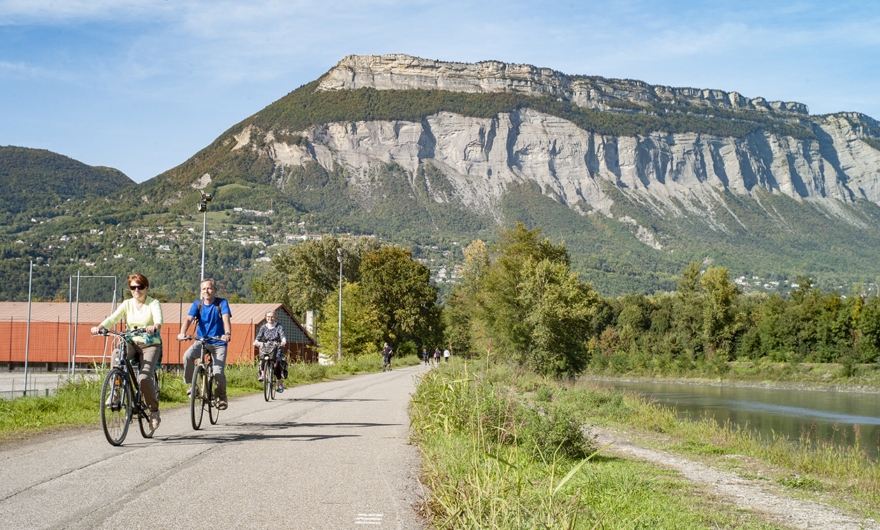 Topo vélo Boucle Campus_4 berges isere © Grenoble Alpes Métropole - territorium.io