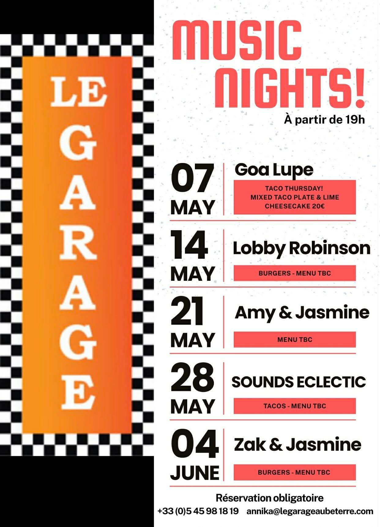 Concert - Zak et Jasmine