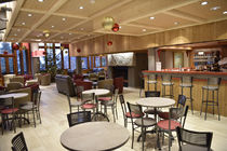 Vue sur le bar