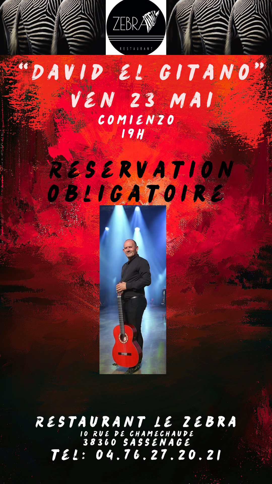 Soirée EL GITANO au restaurant