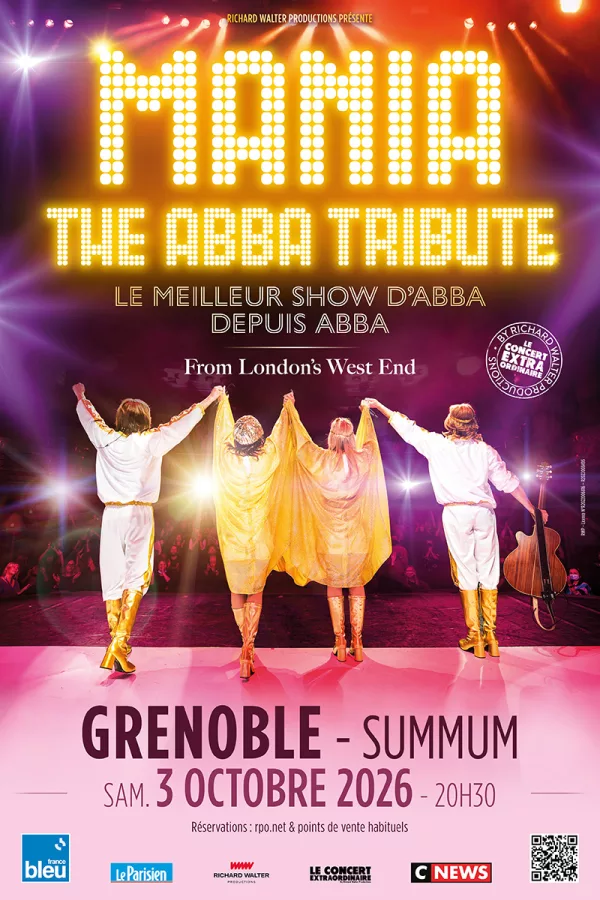 MANIA, THE ABBA TRIBUTE_Grenoble