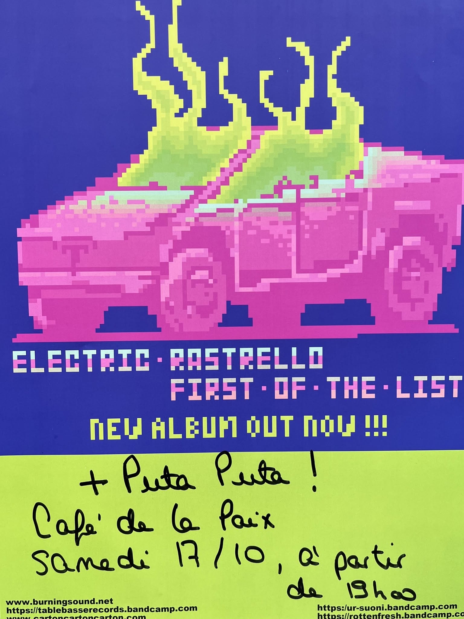 Concert Electric Rastrello + DJ Set Puta Puta