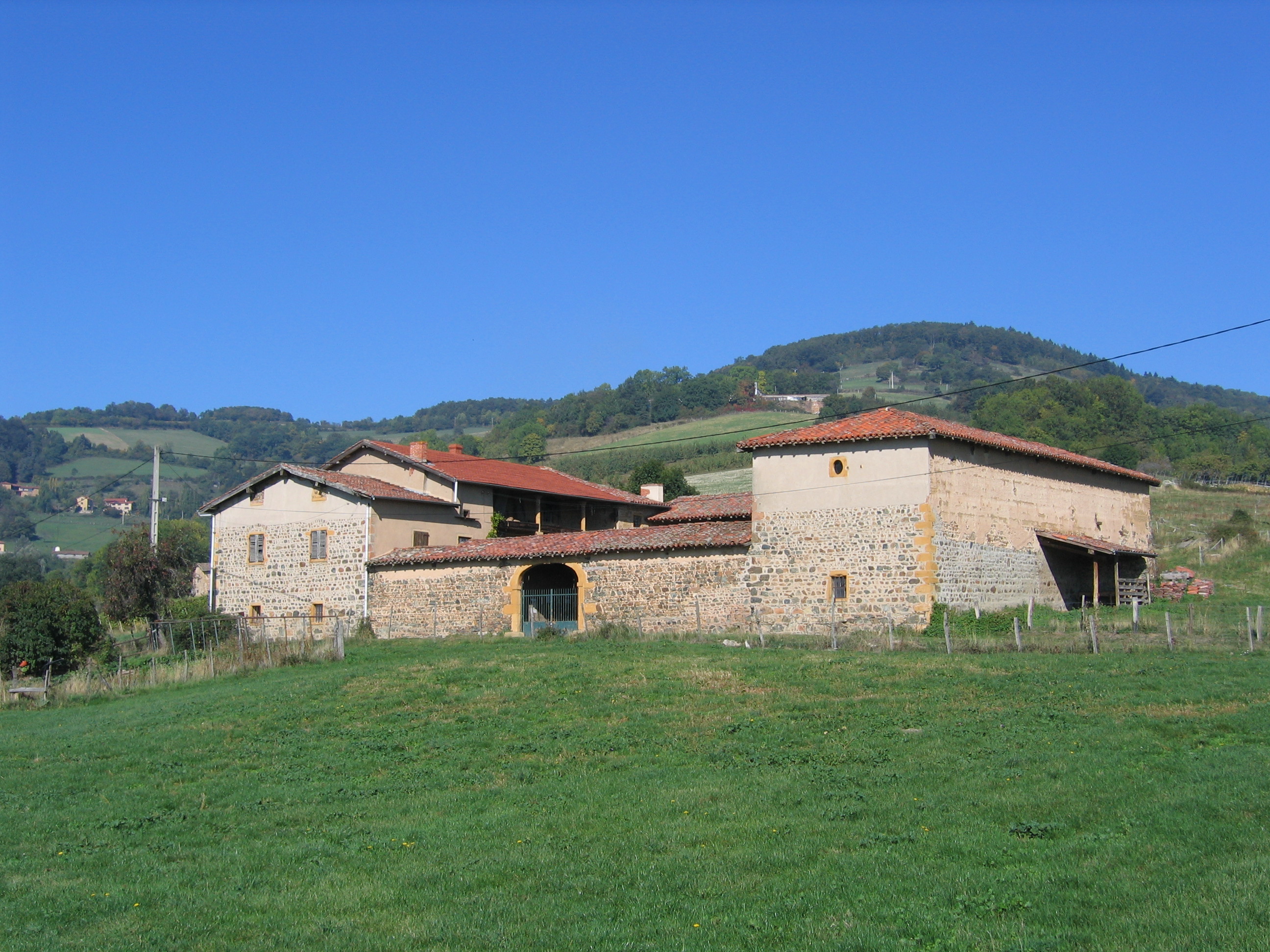 Exemple d'habitat rural