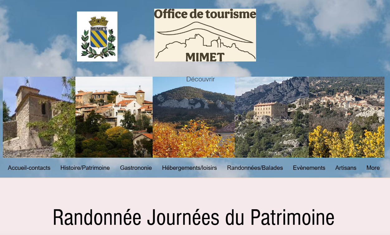 Randonnée à Mimet - Journées du patrimoine