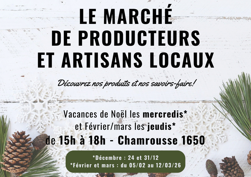 Marché Artisans et producteurs éco-responsables 1650