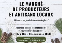 Marché Artisans et producteurs éco-responsables 1650 Chamrousse