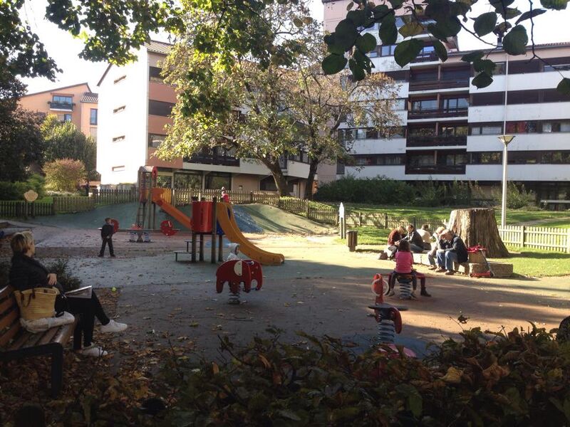 Photo aire de jeux visitation