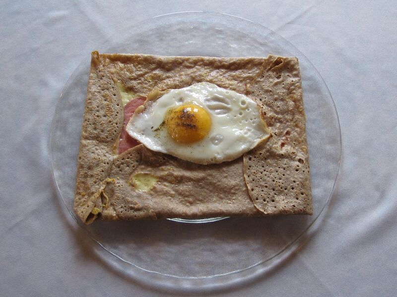 La galette complète creperie du port Galland