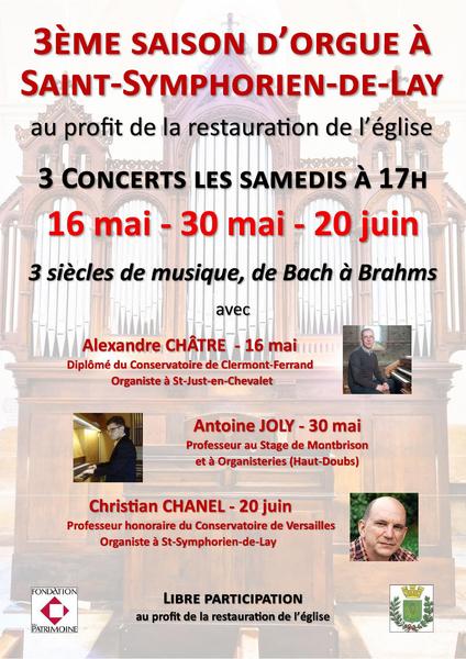 3e saison d'orgue_Saint-Symphorien-de-Lay