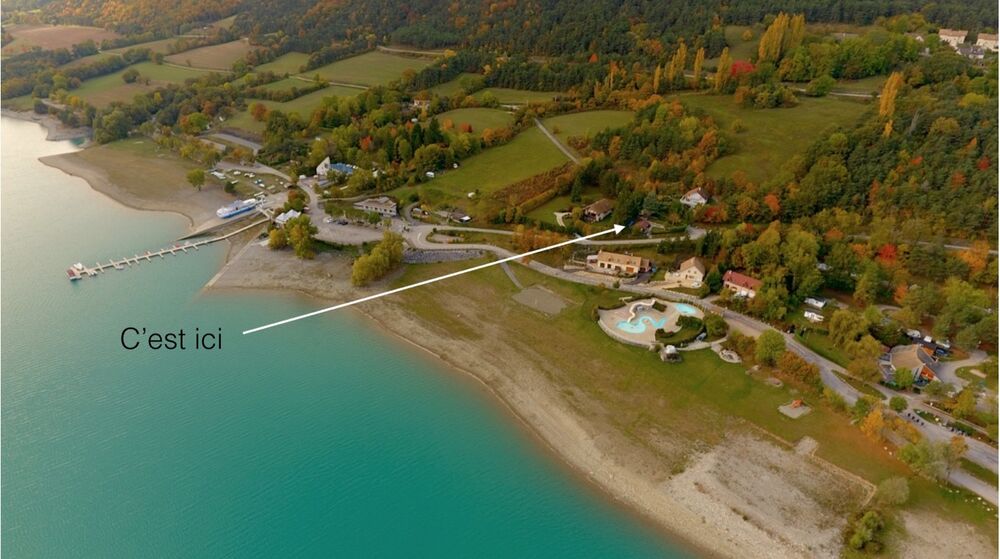 Le Shack sur le lac - Monteynard - Trièves - Treffort