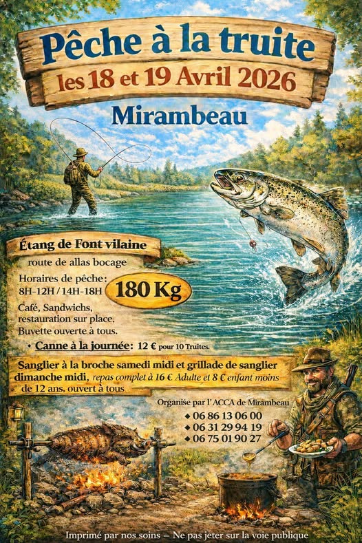 Pêche à la truite