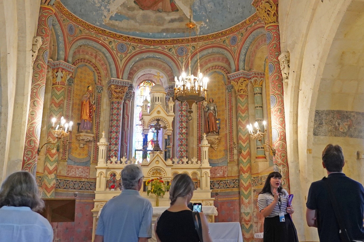 Fêtes des fleurs : Visite guidée les secrets révélés de l'Eglise Saint-Martin de Arces