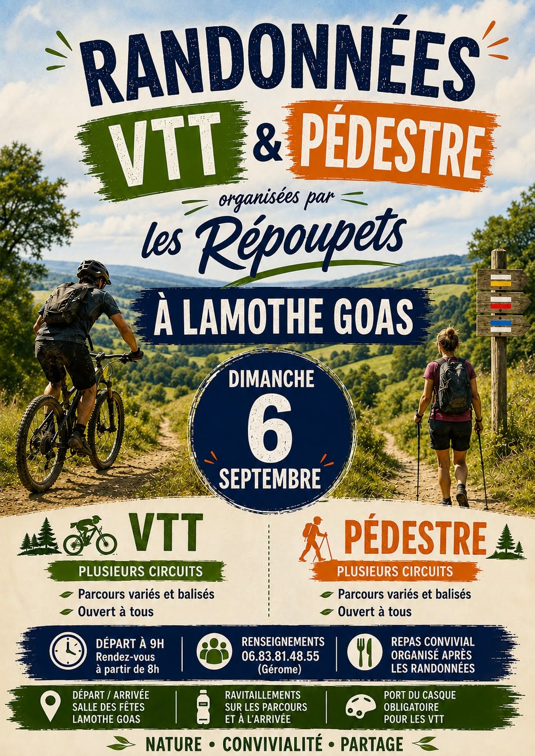 Randonnées : VTT et pédestre_Lamothe-Goas