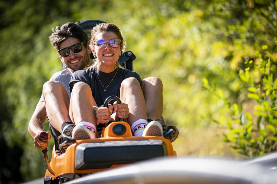 Descente en luge sur rails_Mijoux