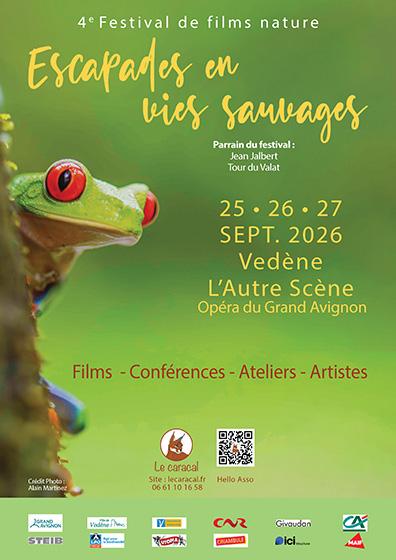 Festival de films nature «Escapades en vies sauvages» - Vedène