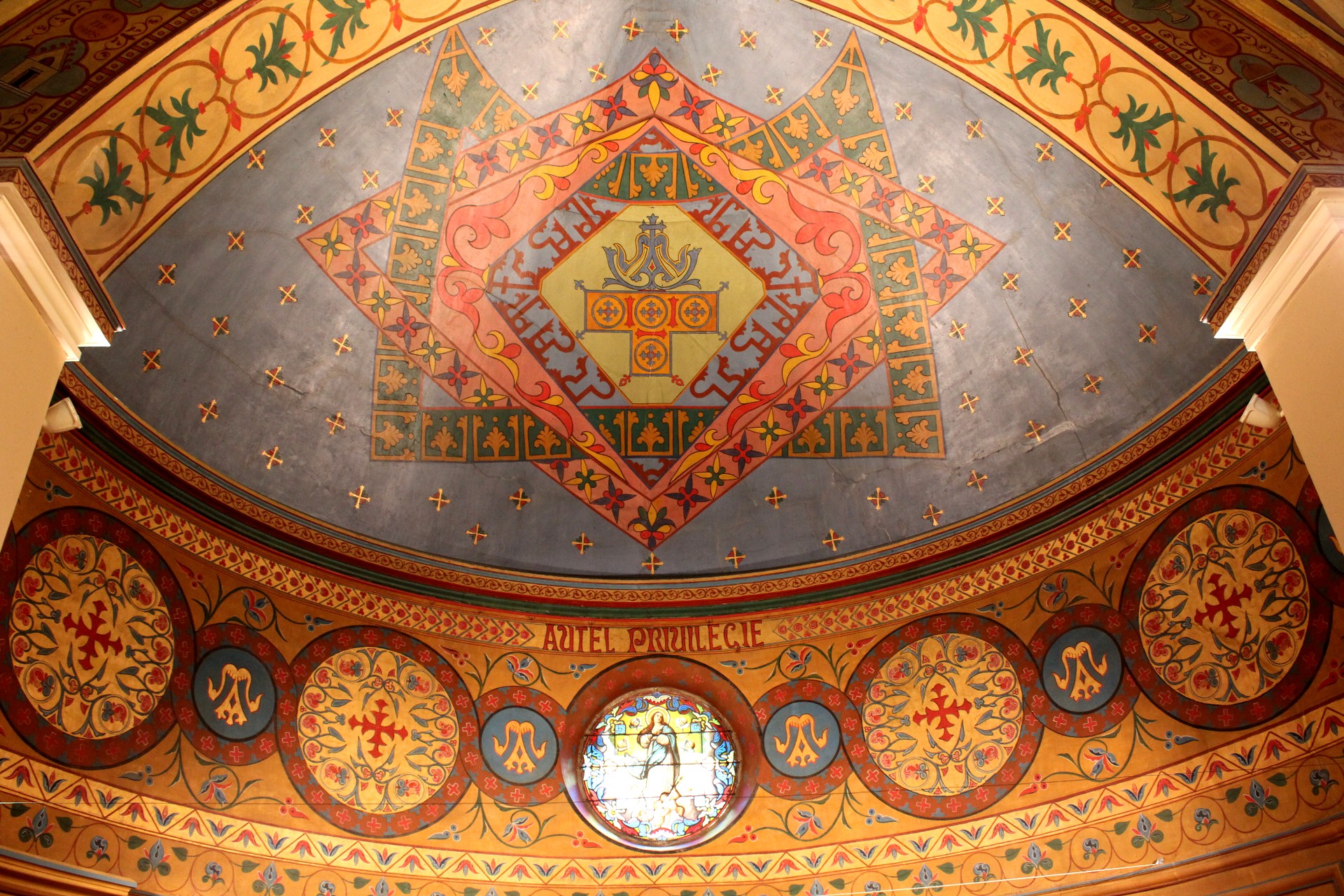 Plafond u00e9glise Villiers-le-Bu00e2cle
