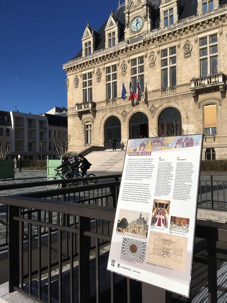 Panneau du patrimoine_Hôtel de ville 