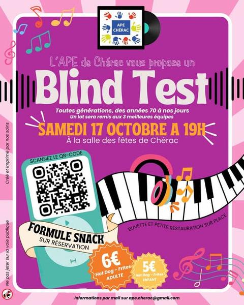 Blind Test à Chérac