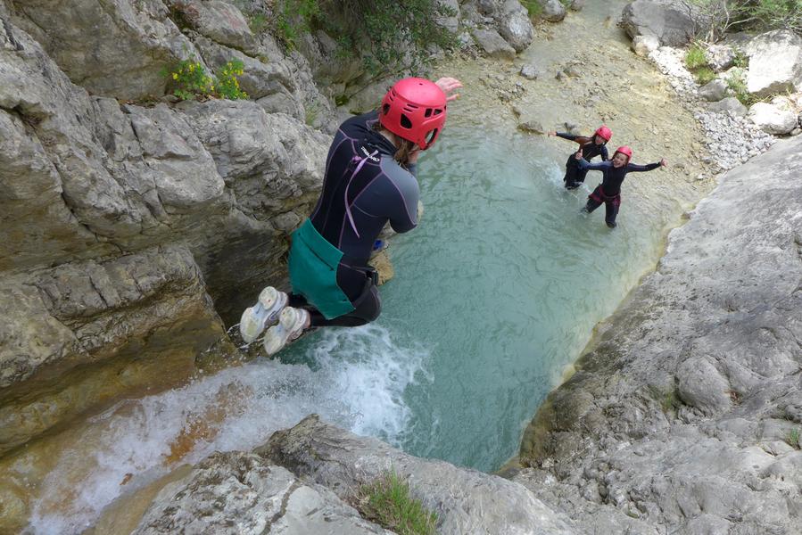 Canyoning avec le Bureau des guides - Buis-les-Baronnies