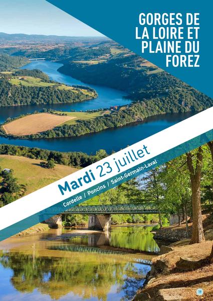 Semaine fédérale de cyclotourisme - Gorges de la Loire et plaine du Forez