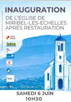 Inauguration de l'Eglise_Miribel-les-Échelles