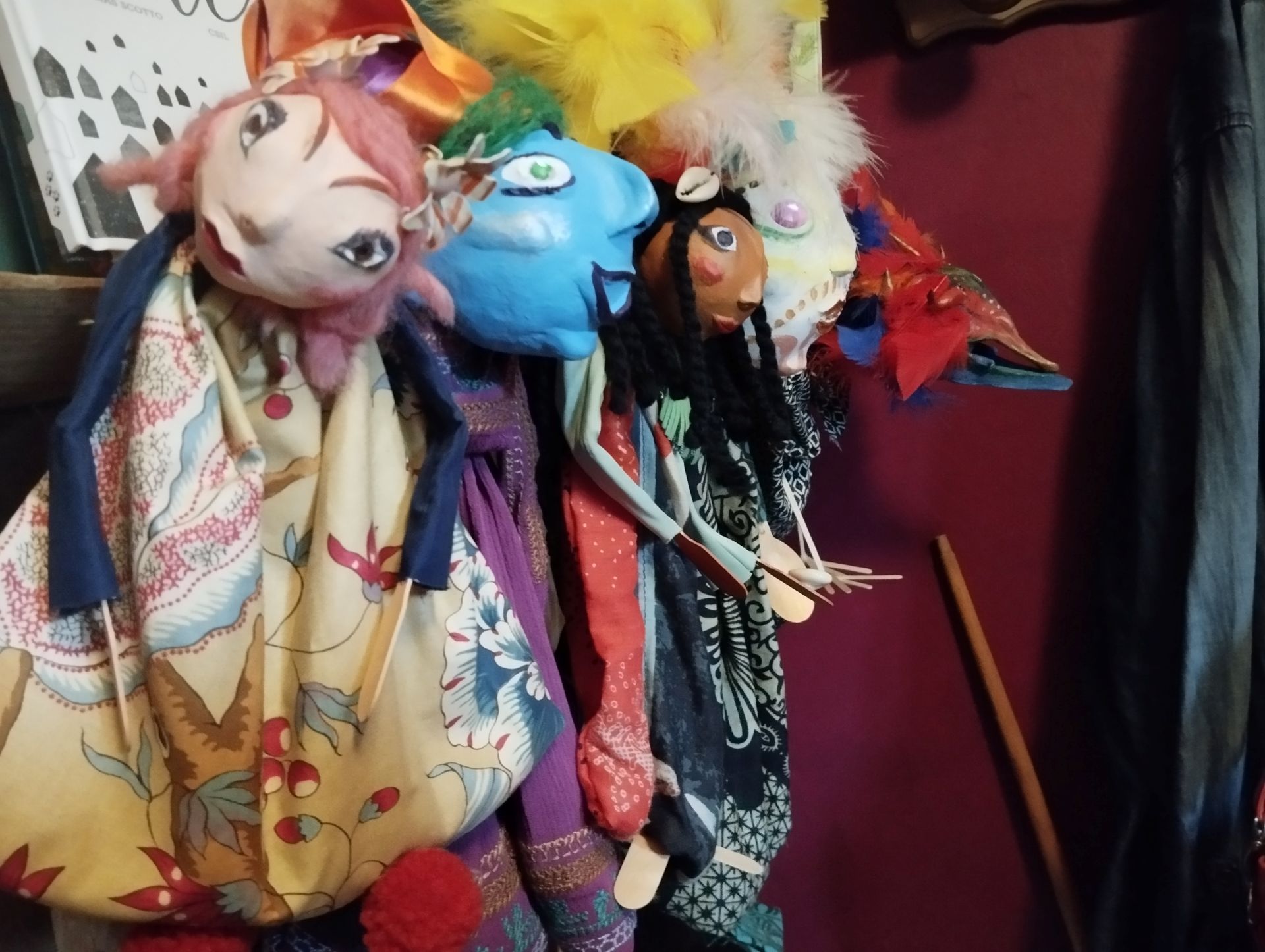 Atelier arthérapie - fabrication marionnettes