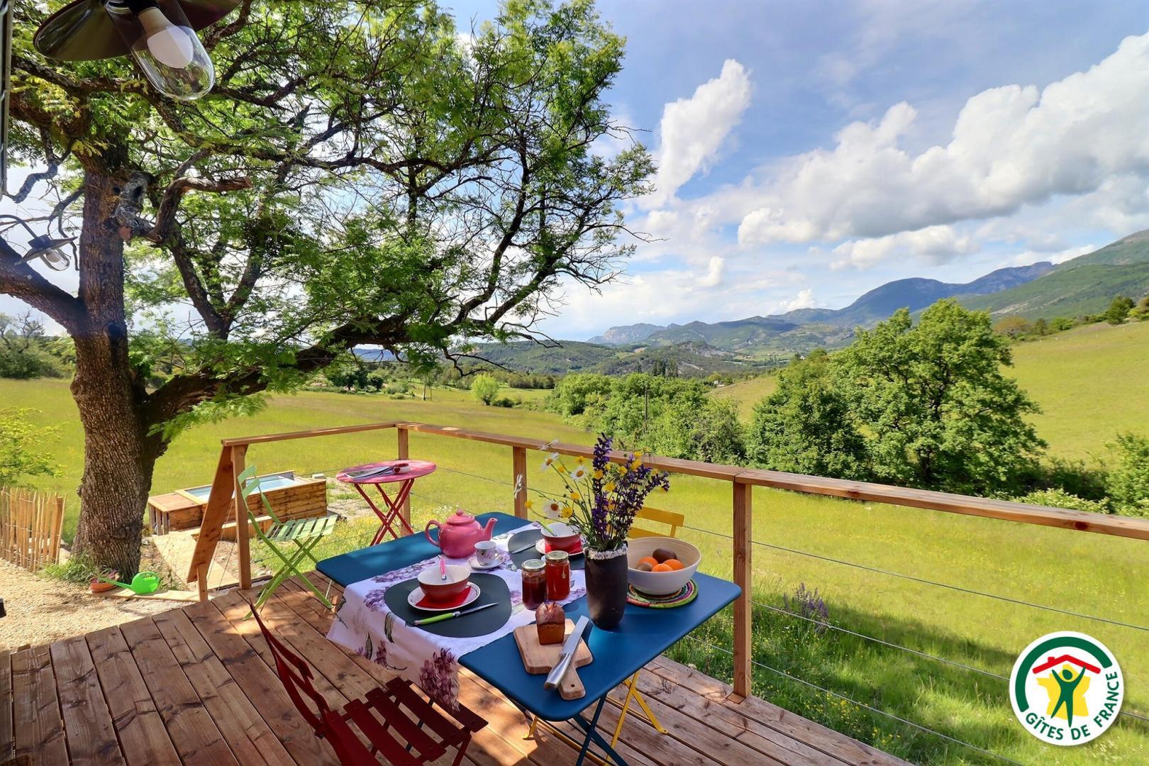 Votre terrasse avec vue