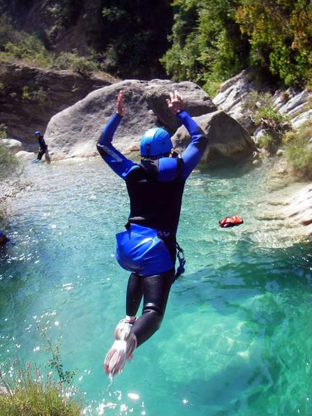 Canyoning sur les Alpes Maritimes