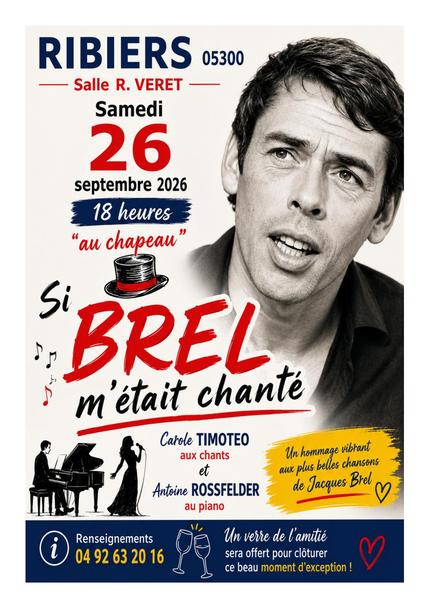 Concert : 'Si Brel m'était chanté'