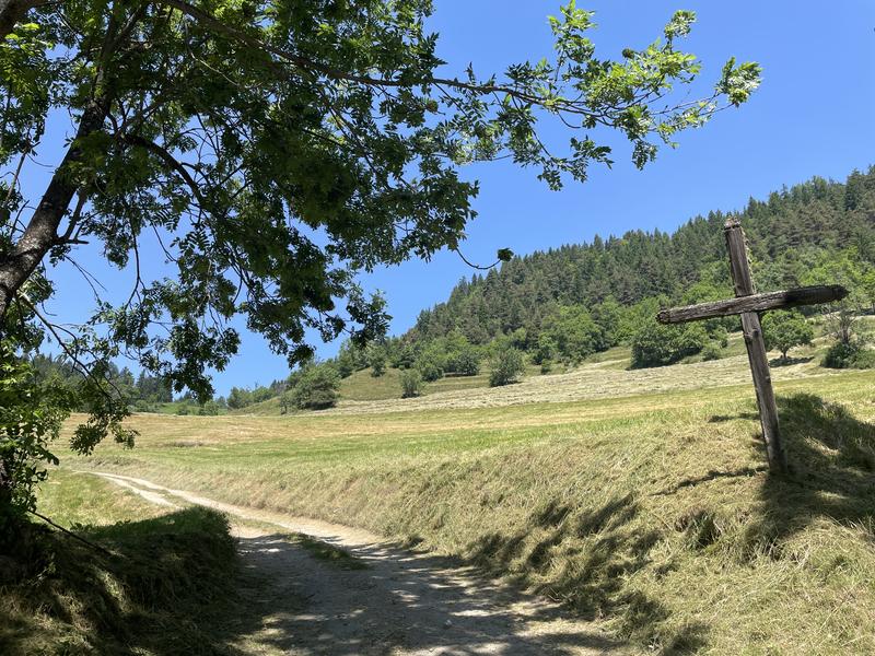 Au départ de la boucle de la Croix de Feissons Feissons-sur-Salins - Feissons sur Salins