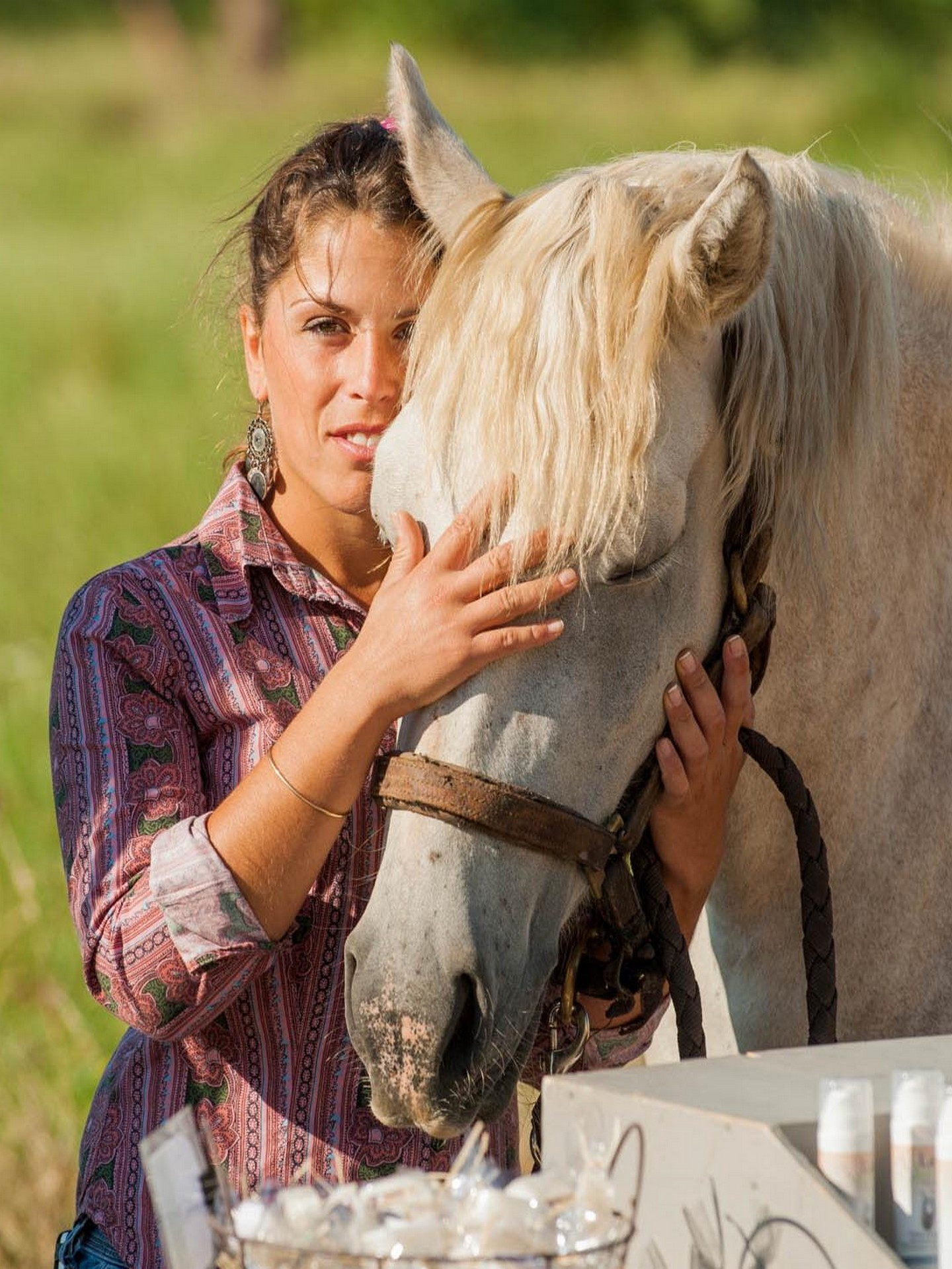 Cosmétiques au lait de juments de Camargue