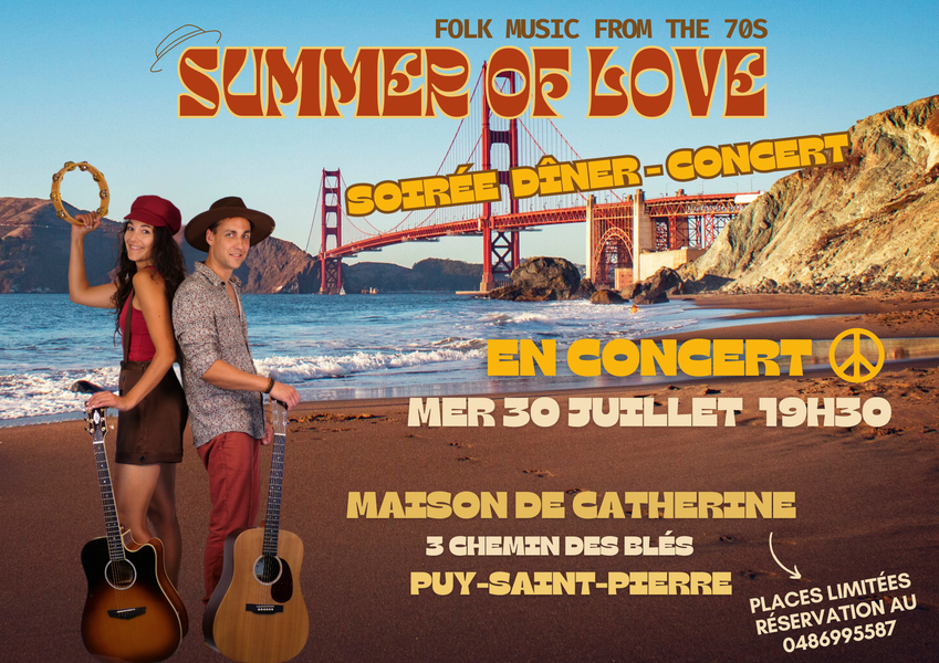 Summer of Love - Folk music from the 70's_Puy-Saint-Pierre