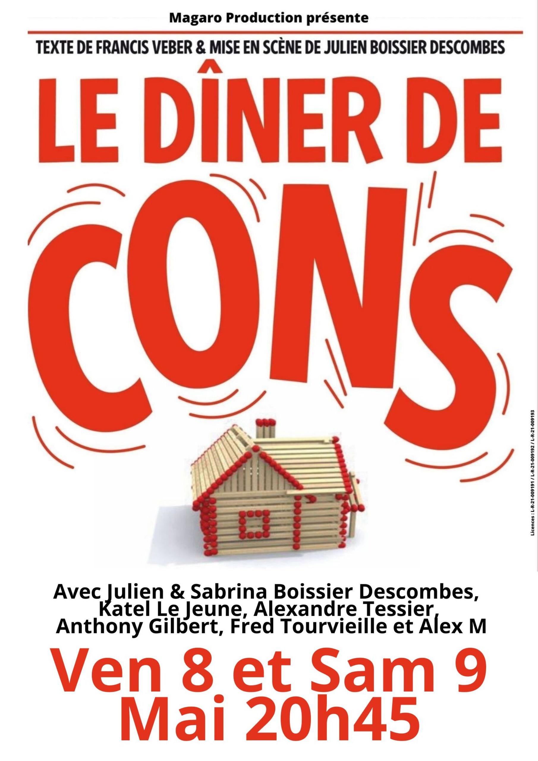 Spectacle - Le dîner de cons