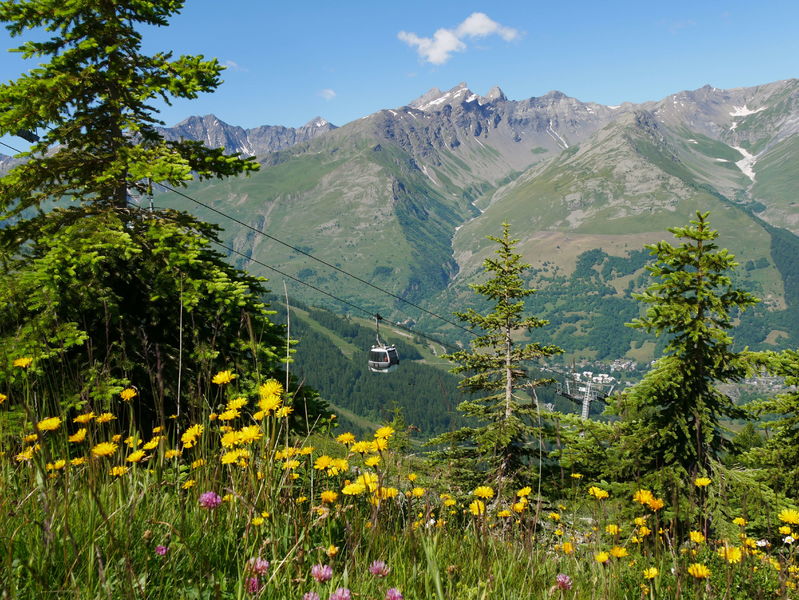 Les remontées mécaniques de Valloire fonctionnent l'été