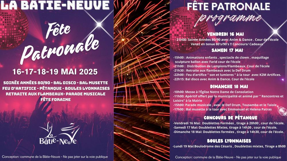 - © Mairie de la Bâtie Neuve Fête patronale_La Bâtie-Neuve - © Mairie de la Bâtie Neuve