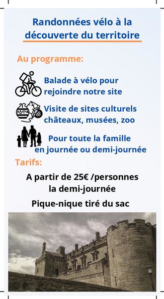 Randonnées vélo à la découverte du territoire : La Chapelle de Cessieu