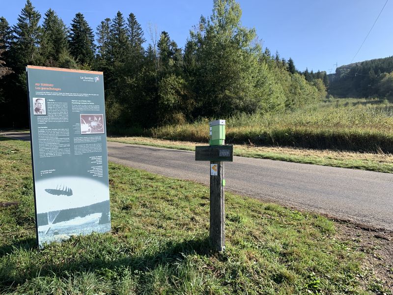 Le sentier de mémoire d'Evosges