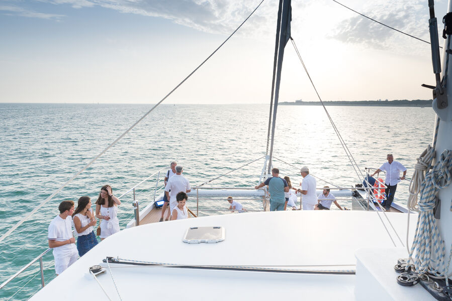 Lors d'une sortie en mer