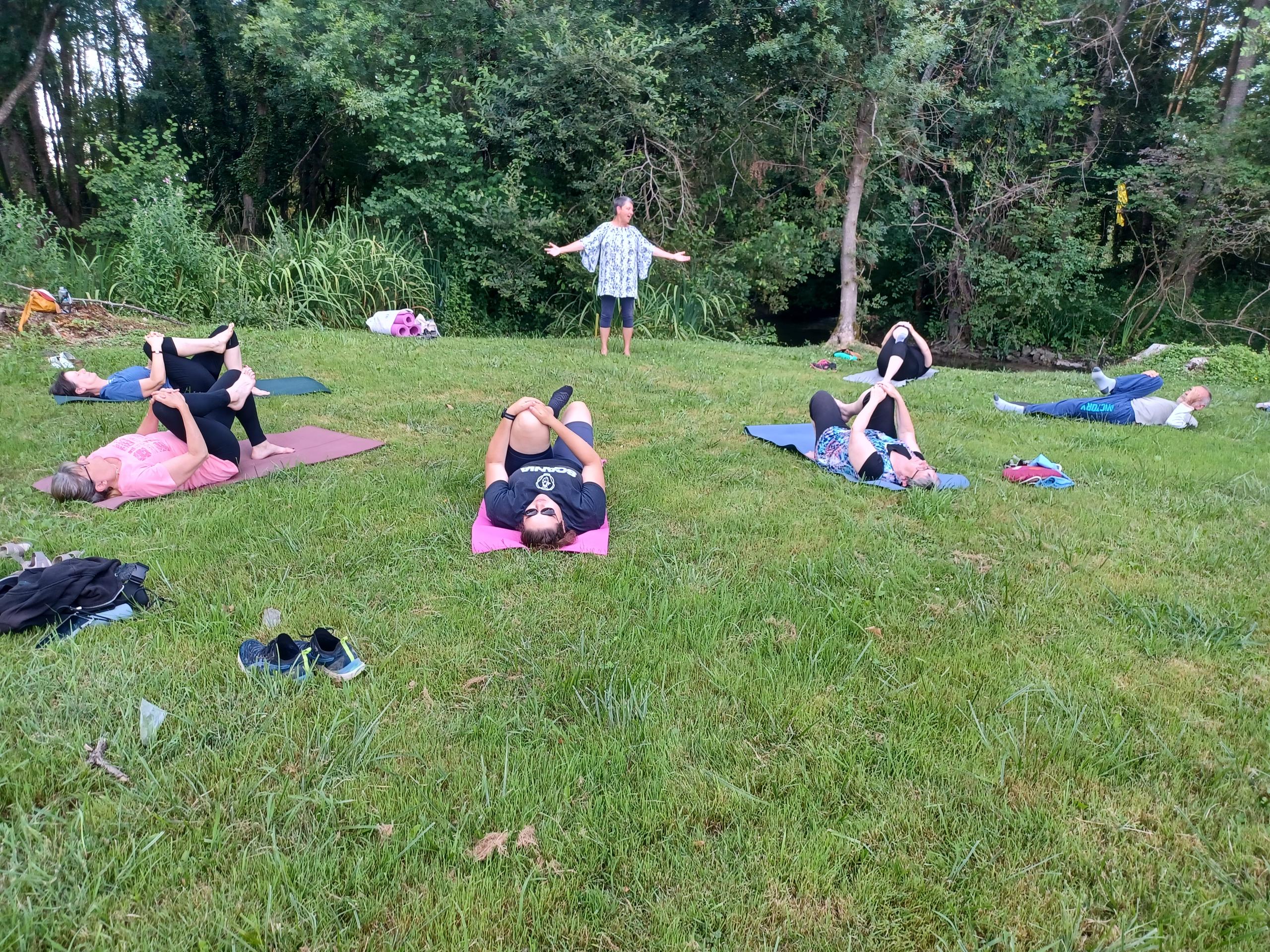 Yoga en plein air