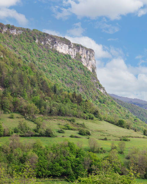 Falaise depuis Oncieu